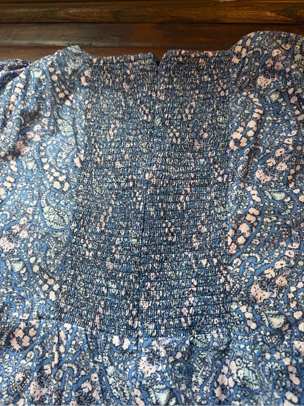 J.Crew x Liberty of London Bourton Bloom Sweetheart Long Sleeve Dress Size 14 - Picture 11 of 12